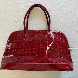 Arcadia Glossy Red Tote